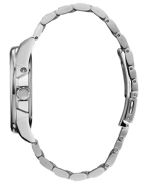 World Time Black Dial Stainless Steel Bracelet BX1000-57E | CITIZEN